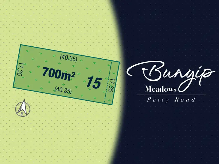 Lot 15 Jasmine Street (Petty Road), Bunyip VIC 3815