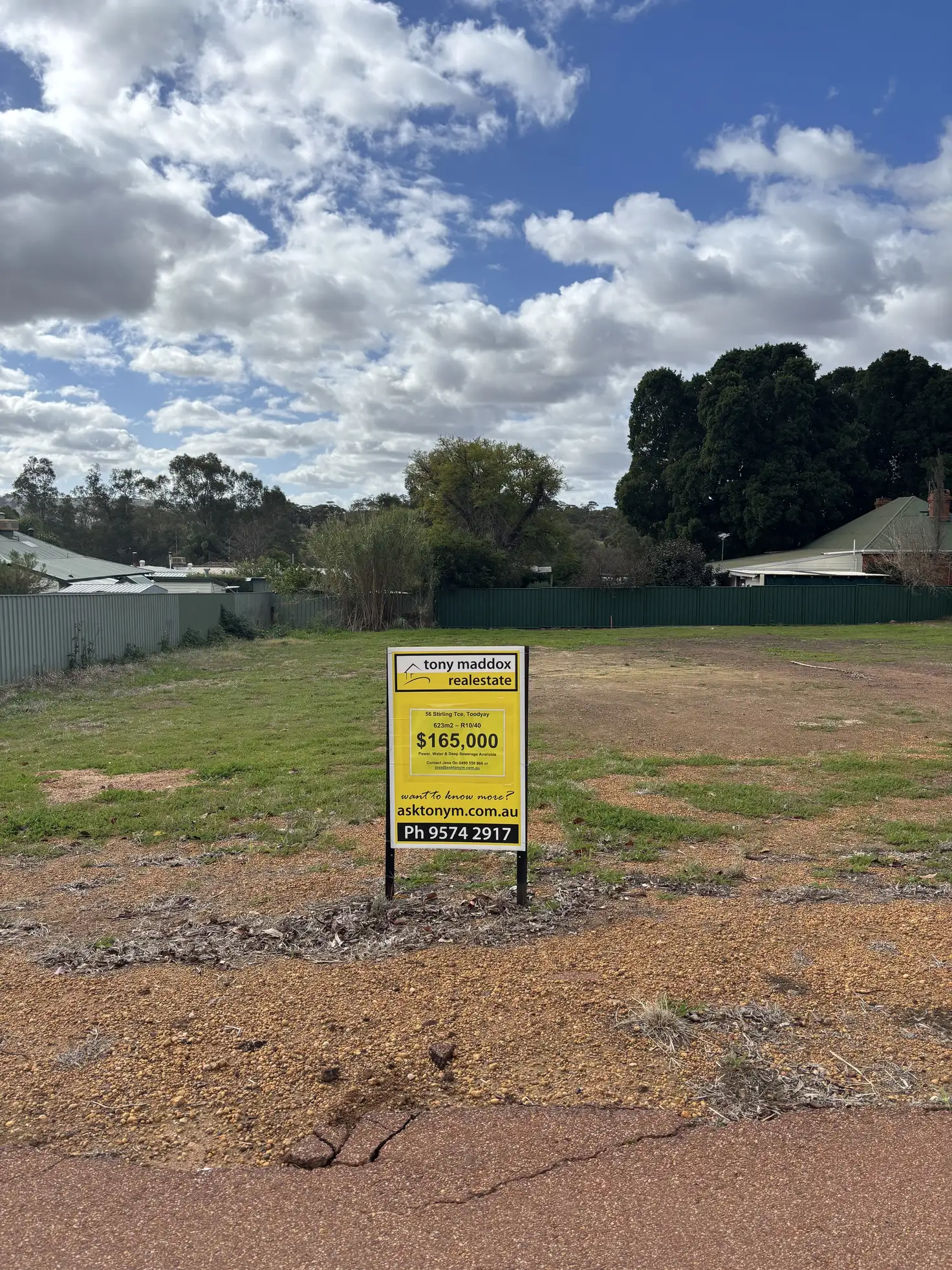 Main view of Homely land listing, 56 Stirling Tce, Toodyay WA 6566