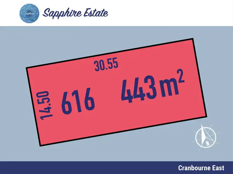 Lot 616 Dalmatian Street (Sapphire Estate), Cranbourne East VIC 3977