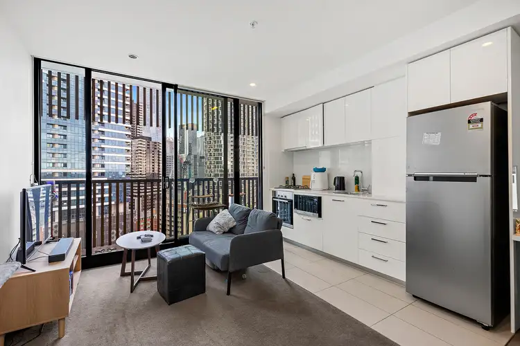 Main view of Homely apartment listing, 1707/6 Leicester St, Carlton VIC 3053