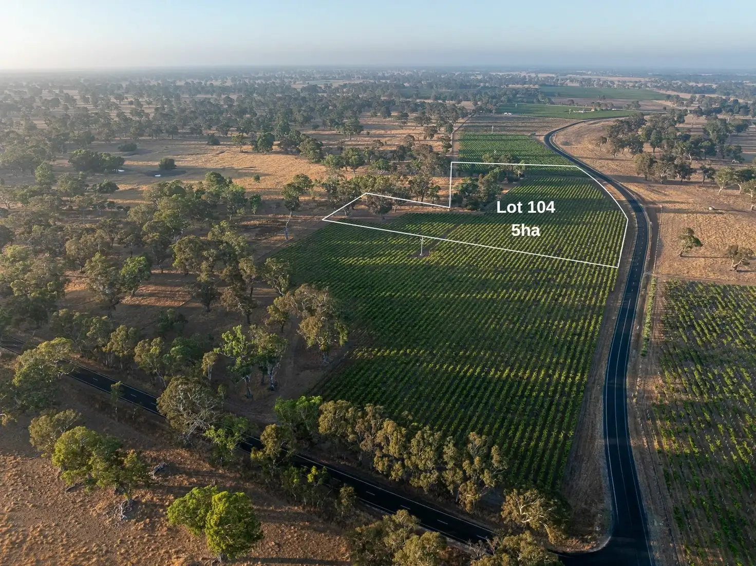 Main view of Homely land listing, Lot 104 Dergholm Road, Penola SA 5277