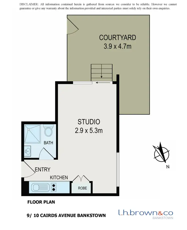 Third view of Homely studio listing, Unit 9/10 Cairds Ave, Bankstown NSW 2200