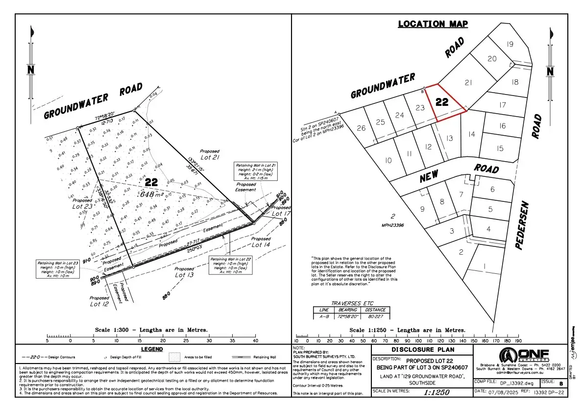 Main view of Homely land listing, Lot 22 Groundwater Road, Southside QLD 4570