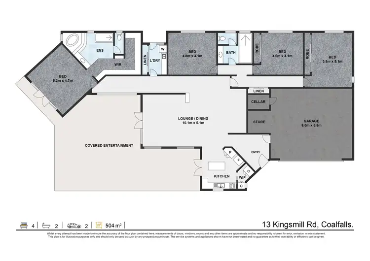 Second view of Homely house listing, 13 Kingsmill Rd, Coalfalls QLD 4305