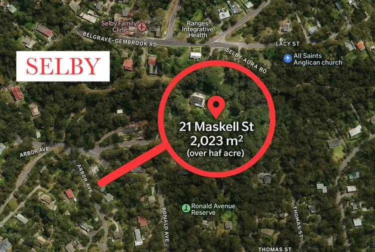 Second view of Homely land listing, 21 Maskell St, Selby VIC 3159