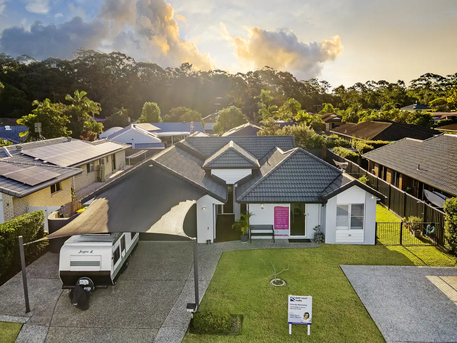 Main view of Homely house listing, 16 Fernleigh Crescent, Mountain Creek QLD 4557