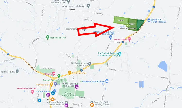 Second view of Homely land listing, 55 Robson Road, Coulson QLD 4310