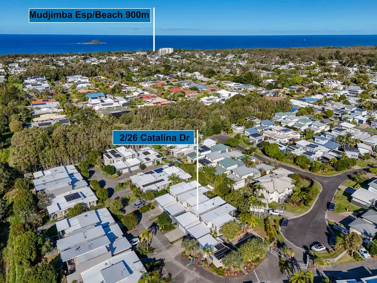 Second view of Homely townhouse listing, Unit 2/26 Catalina Dr, Mudjimba QLD 4564