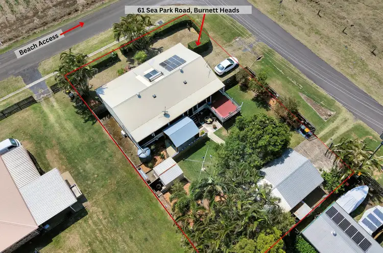 Fifth view of Homely house listing, 61 Sea Park Rd, Burnett Heads QLD 4670