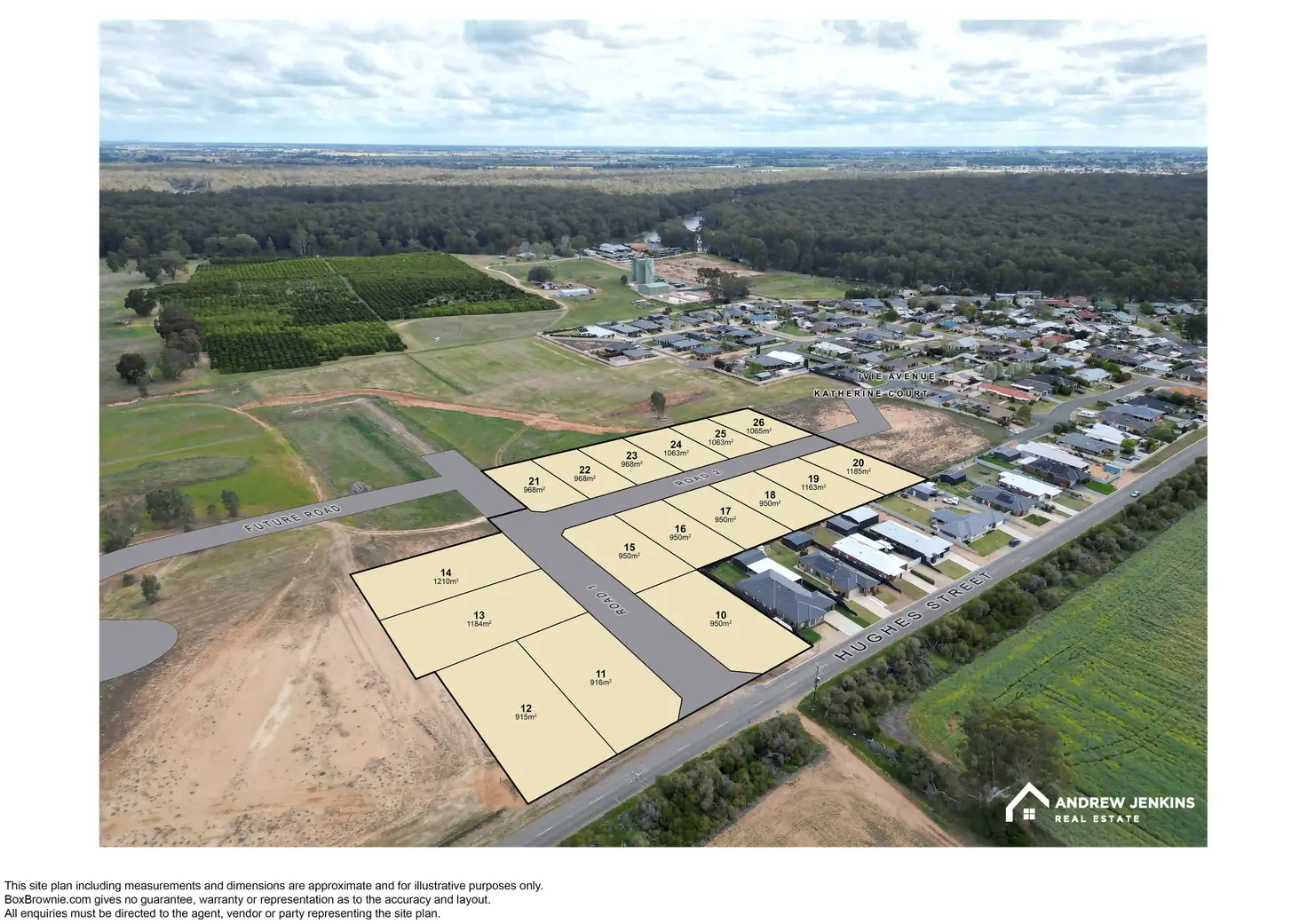 Main view of Homely land listing, LOT s, 10-26 Barooga Rise, Barooga NSW 3644