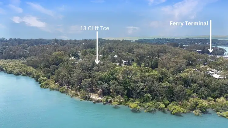 Second view of Homely land listing, 13 Cliff Tce, Macleay Island QLD 4184
