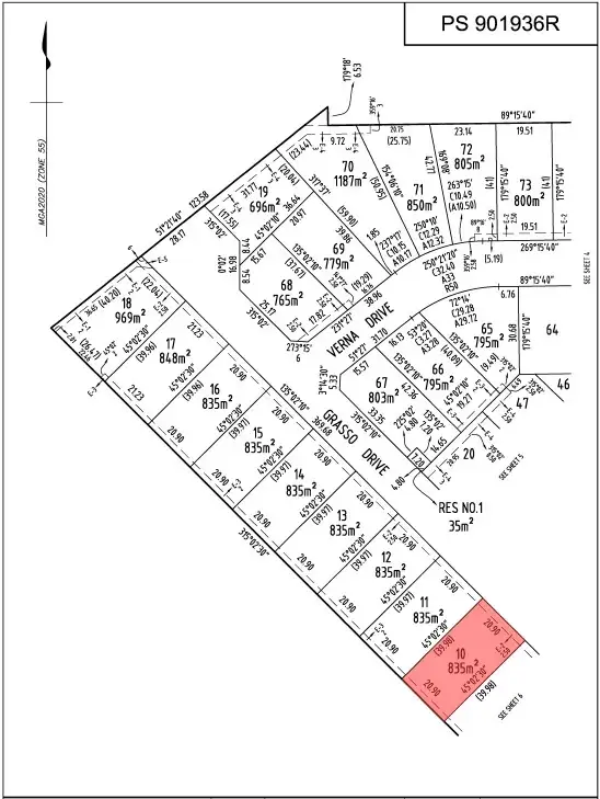Seventh view of Homely land listing, 51 Grasso Dr, Cobram VIC 3644