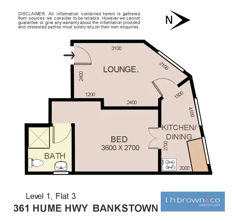 Second view of Homely unit listing, 3/361 Hume Hwy, Bankstown NSW 2200