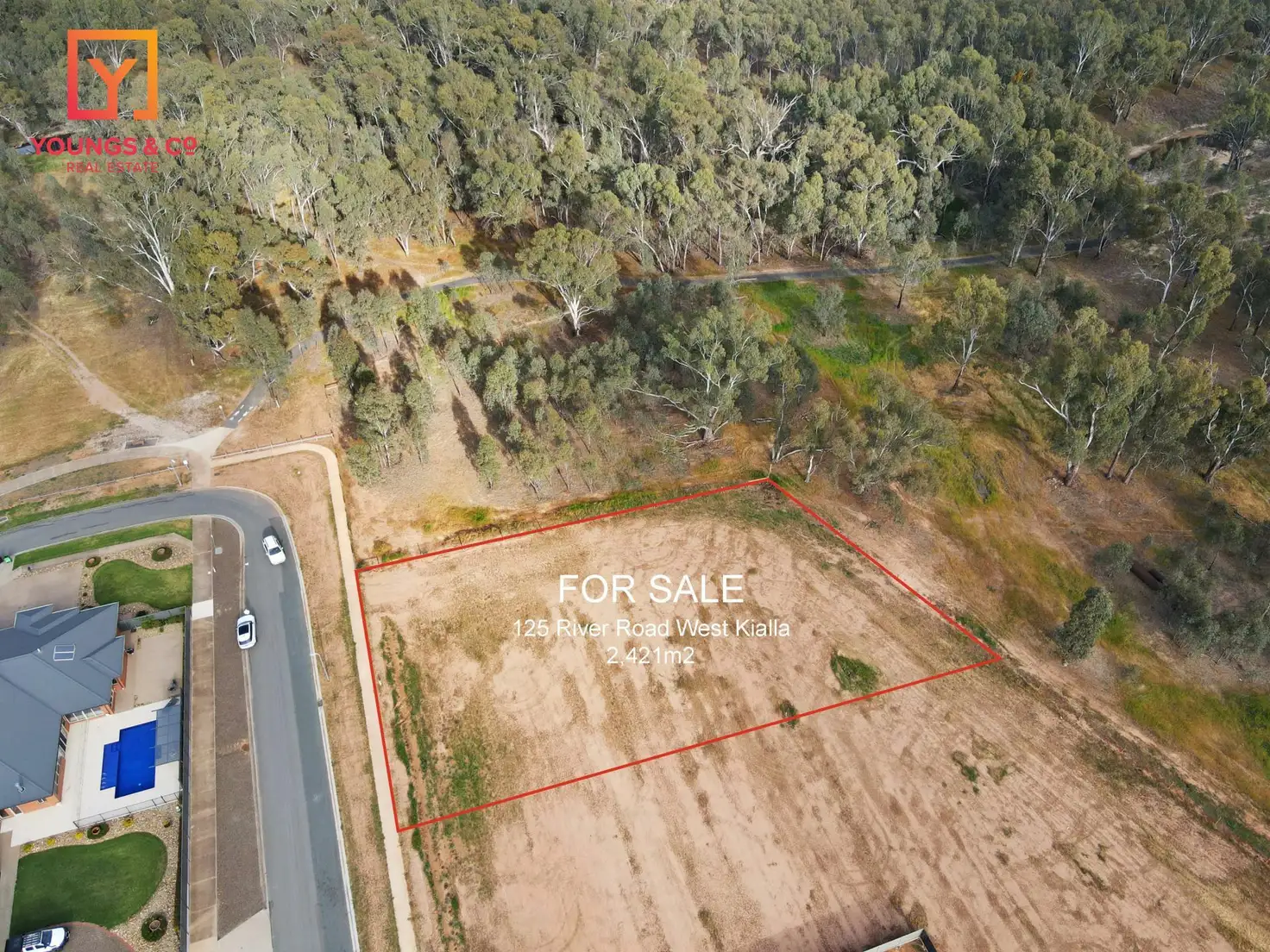 Main view of Homely land listing, 125 River Rd W, Kialla VIC 3631