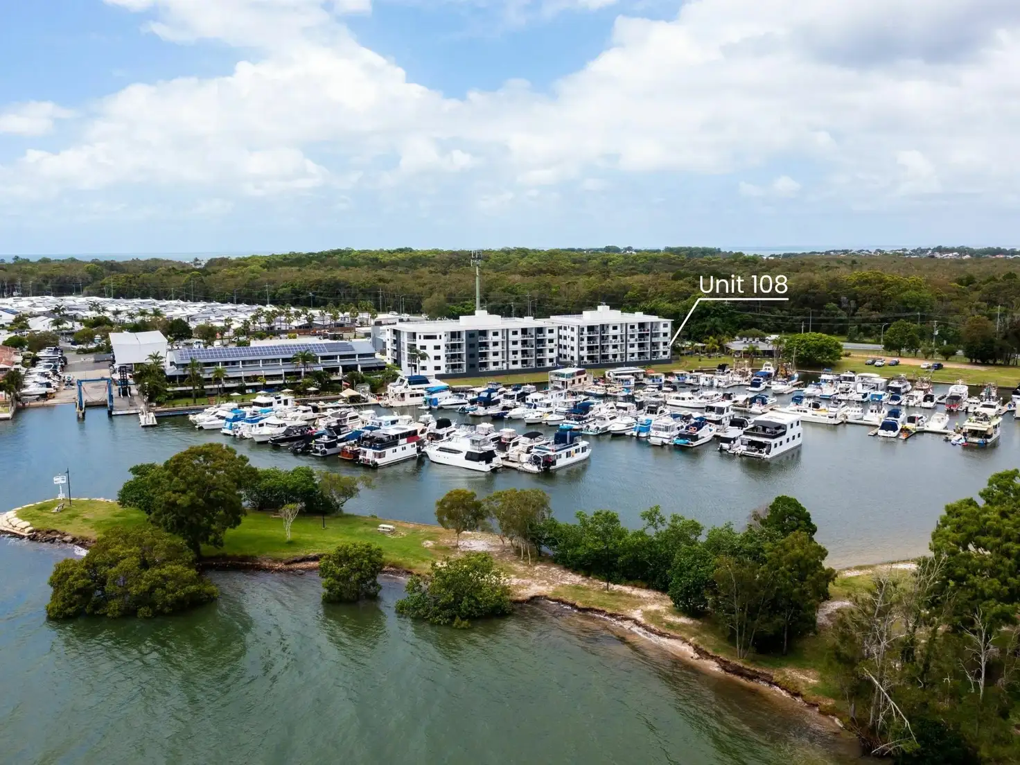 Main view of Homely unit listing, Unit 108/3-5 Spinnaker Dr, Sandstone Point QLD 4511