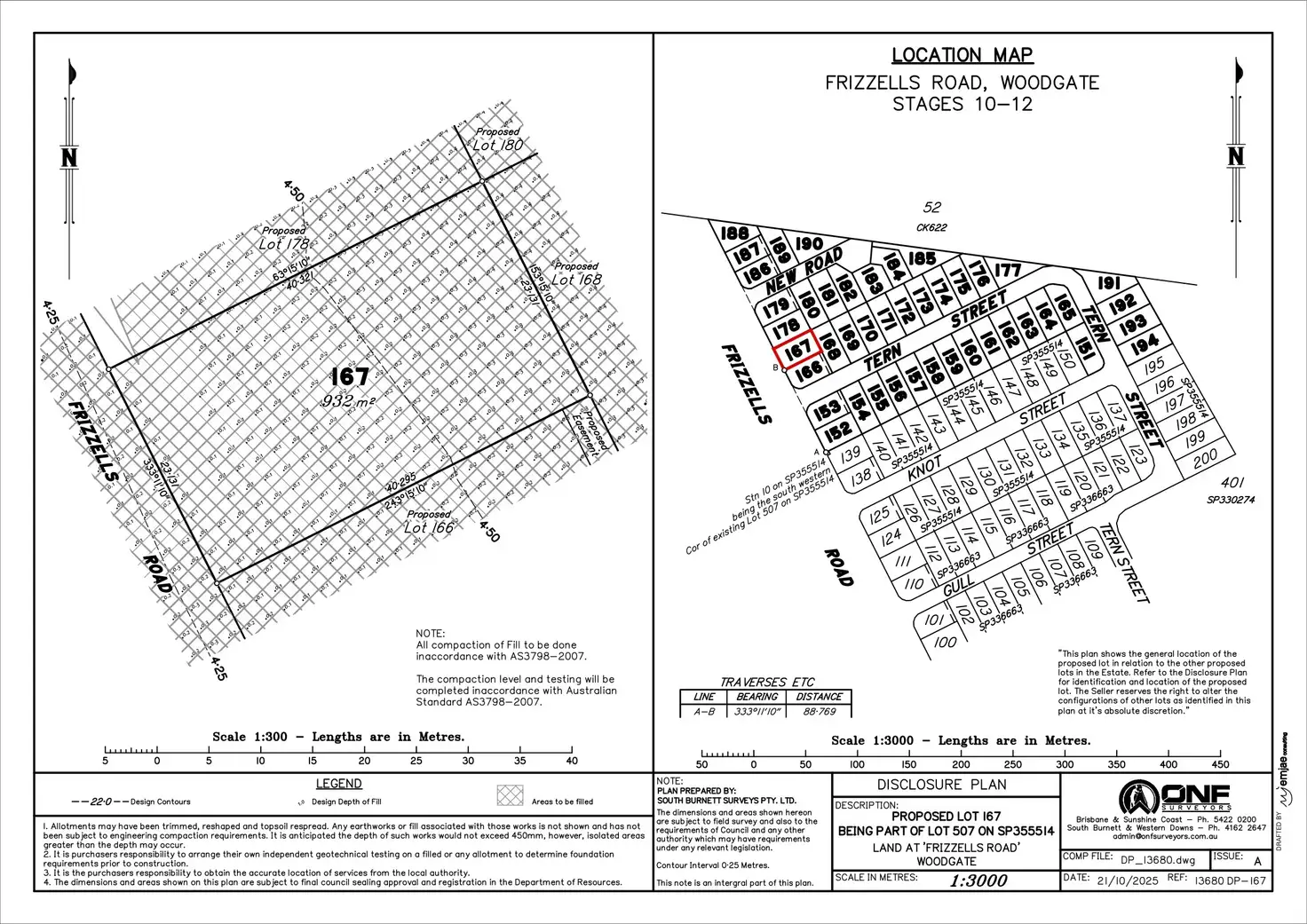 Main view of Homely land listing, Lot 167 Frizzells Road, Woodgate QLD 4660