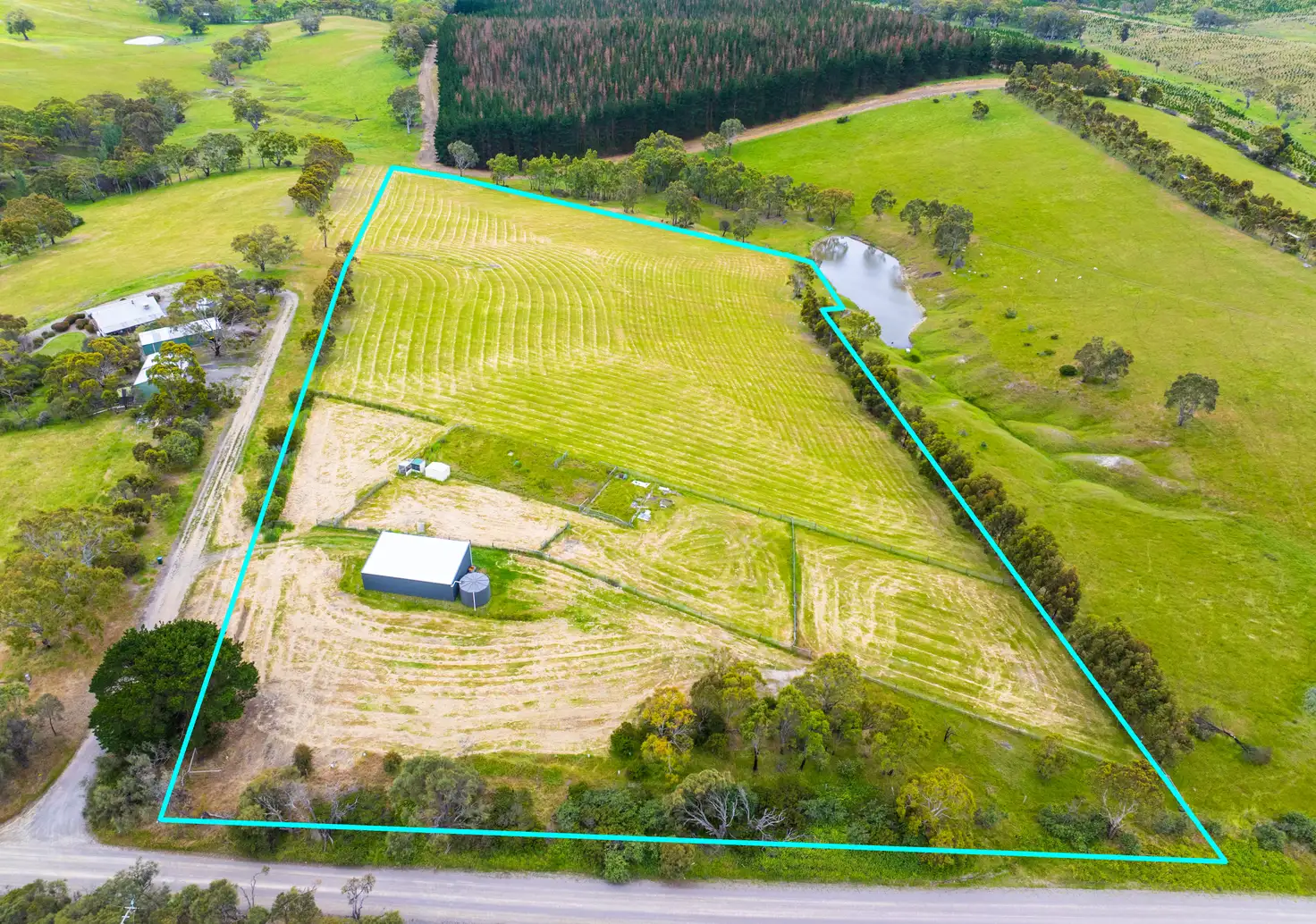 Main view of Homely land listing, 576 Hancock Rd, Inman Valley SA 5211