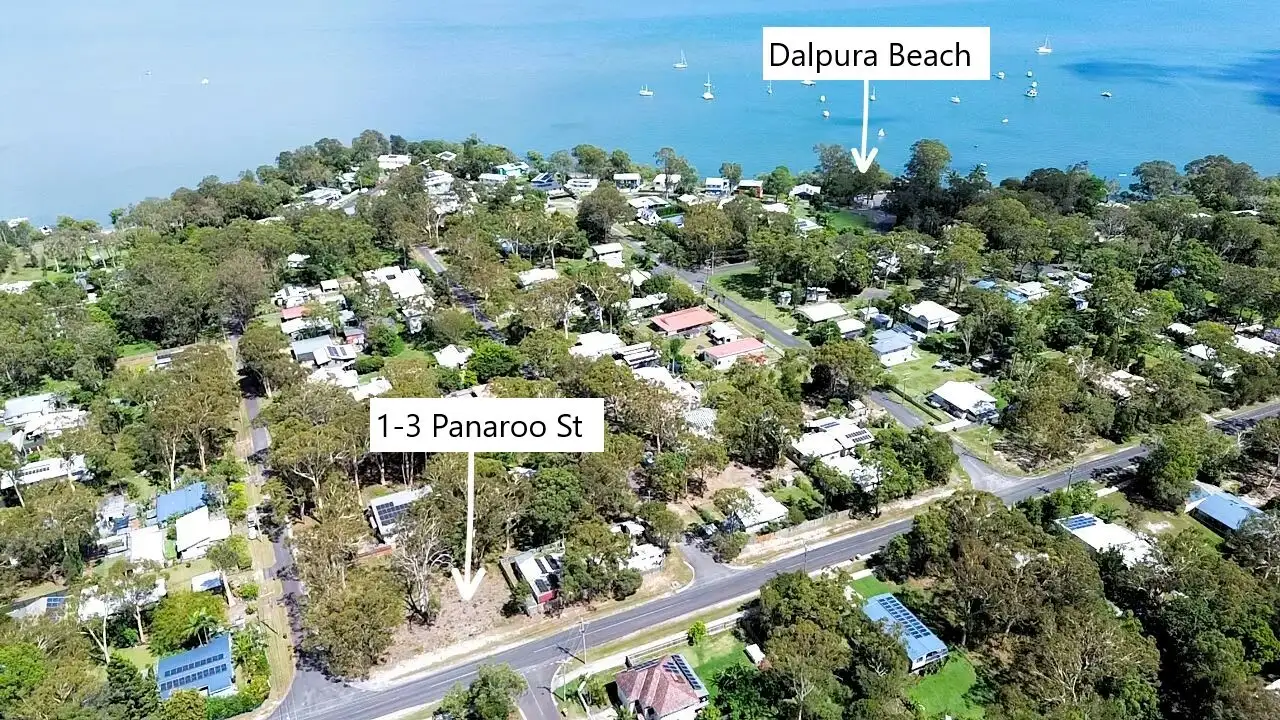 Main view of Homely land listing, 1-3 Panaroo Street, Macleay Island QLD 4184