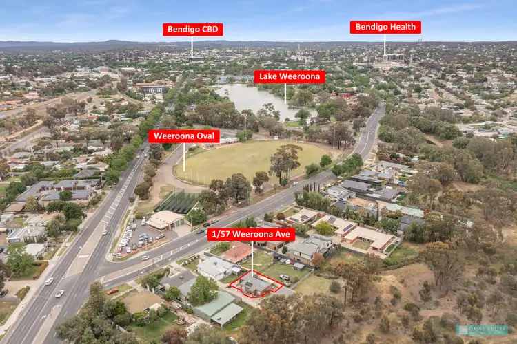 Second view of Homely house listing, Unit 1/57 Weeroona Ave, White Hills VIC 3550