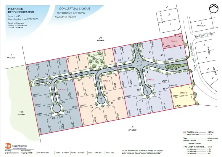 Fifth view of Homely land listing, Lot 45 Horseshoe Bay Road, "Magnetic Escape", Horseshoe Bay QLD 4819