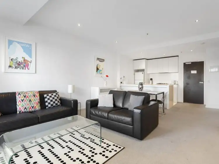 Third view of Homely apartment listing, 2604/620 Collins Street, Melbourne VIC 3004