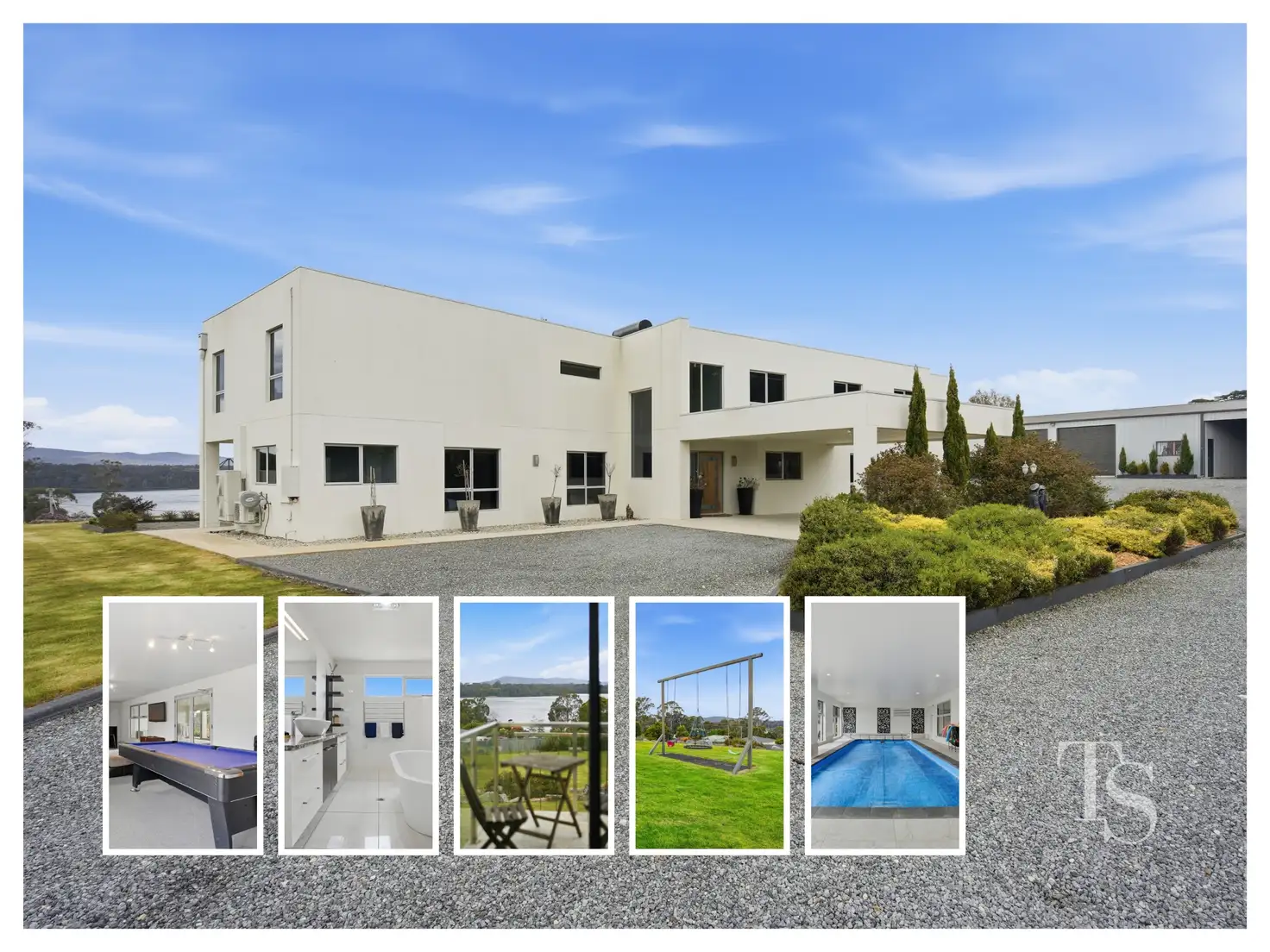 Main view of Homely rural property listing, 19 Chisholm Ave, Clarence Point TAS 7270