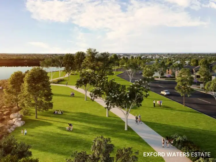 Fifth view of Homely house listing, Lot 5058 Waterway Boulevard - Exford Waters Estate, Weir Views VIC 3338