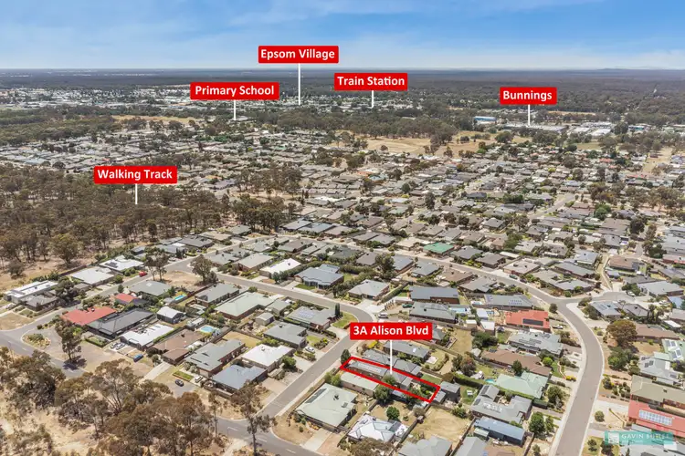 Second view of Homely house listing, 3A Alison Bvd, Epsom VIC 3551