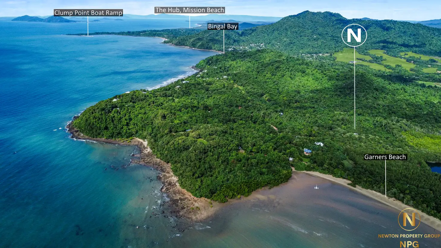 Main view of Homely land listing, LOT 7 Garners Beach Rd, Garners Beach QLD 4852