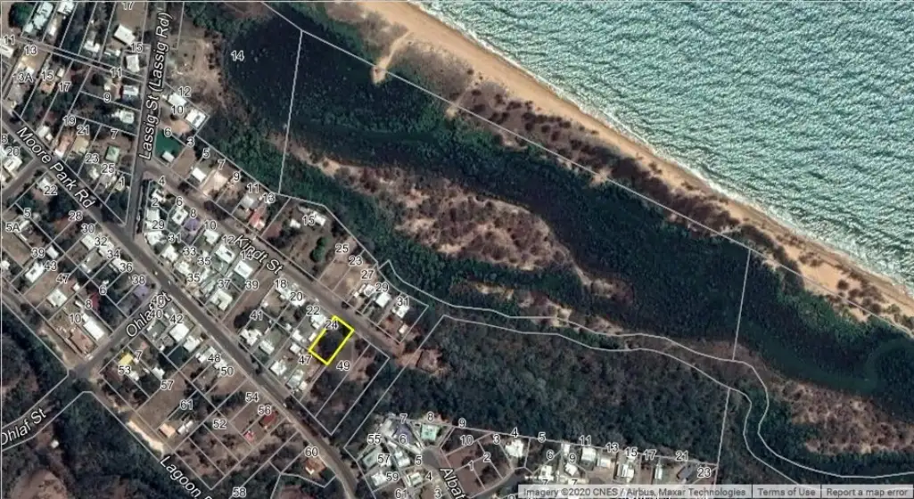 Main view of Homely land listing, 24 Kindt Street, Moore Park Beach QLD 4670