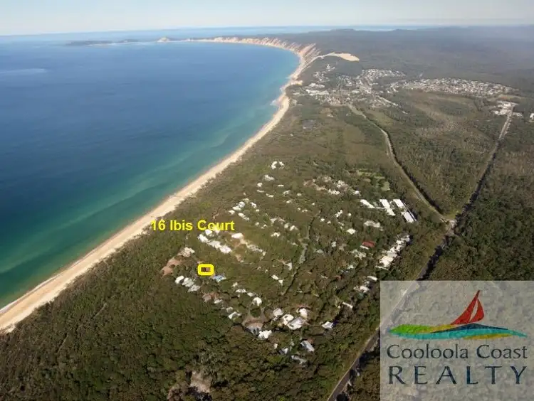 Main view of Homely land listing, 16 Ibis Court, Rainbow Beach QLD 4581