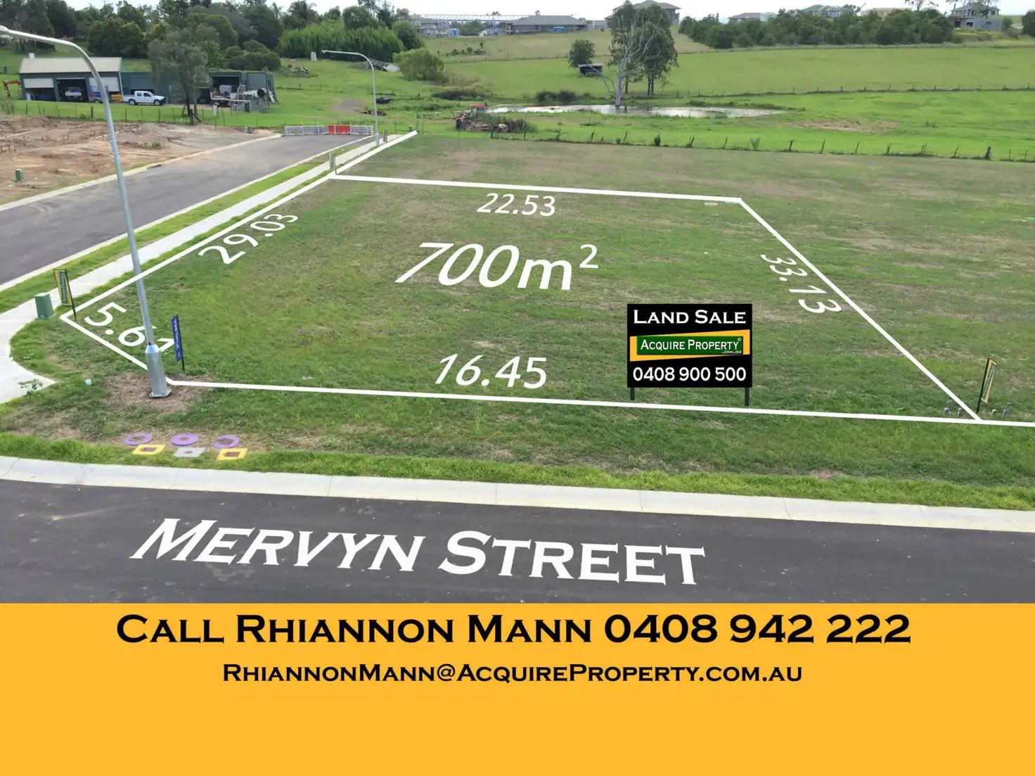 Main view of Homely land listing, 9 Mervyn Street, Kellyville NSW 2155