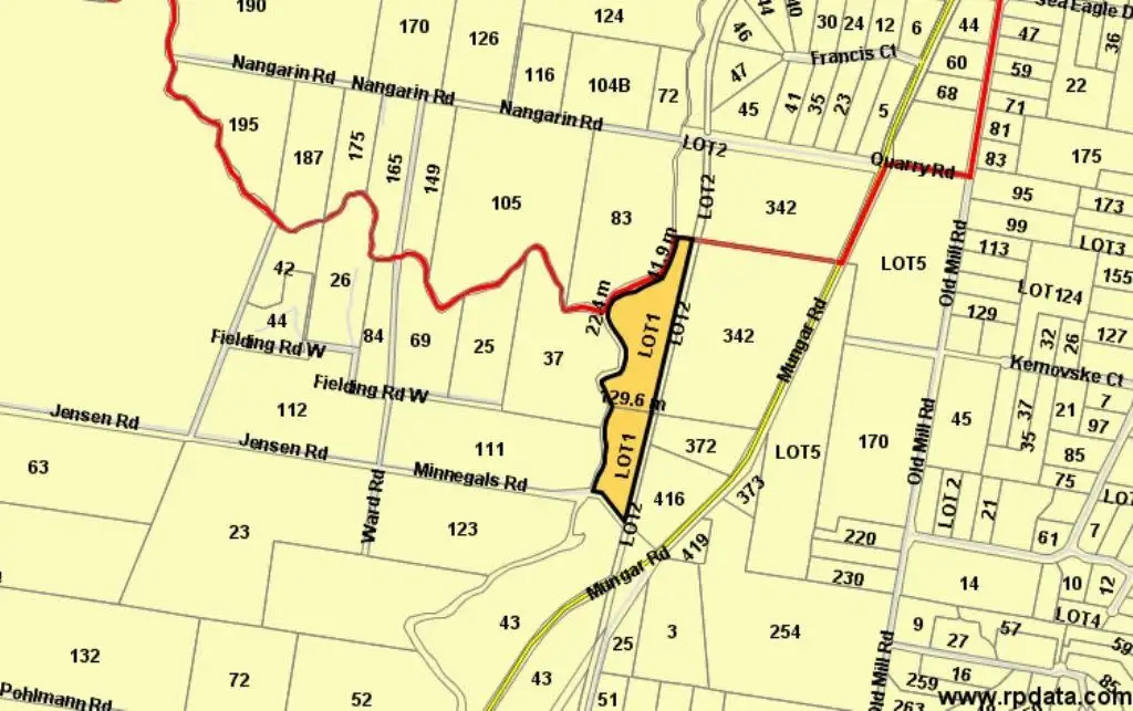 Main view of Homely land listing, Lot 1 Mungar Road, Yengarie QLD 4650