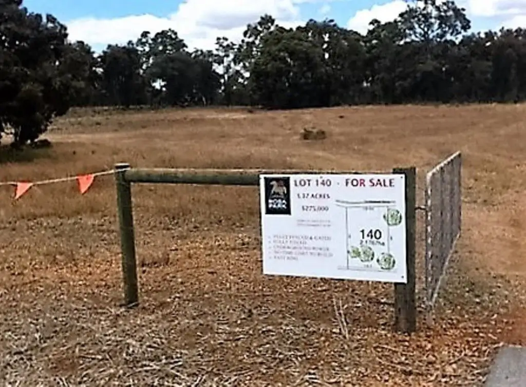 Main view of Homely land listing, Lot 140 Turtledove Drive, Lower Chittering WA 6084