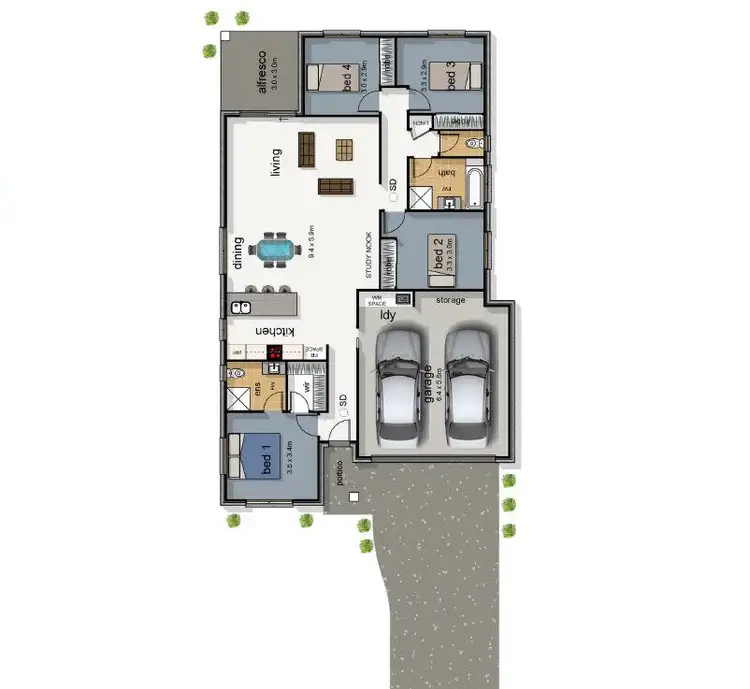 Second view of Homely house listing, 34 Landing Circuit, Springfield Lakes QLD 4300