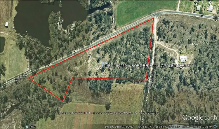 Main view of Homely land listing, Lot 1 Border Road, Applethorpe QLD 4378
