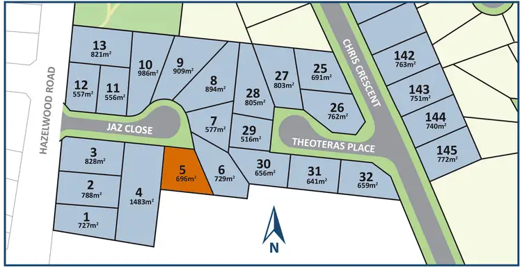 Main view of Homely land listing, Lot 5 Astoria Park, Traralgon VIC 3844