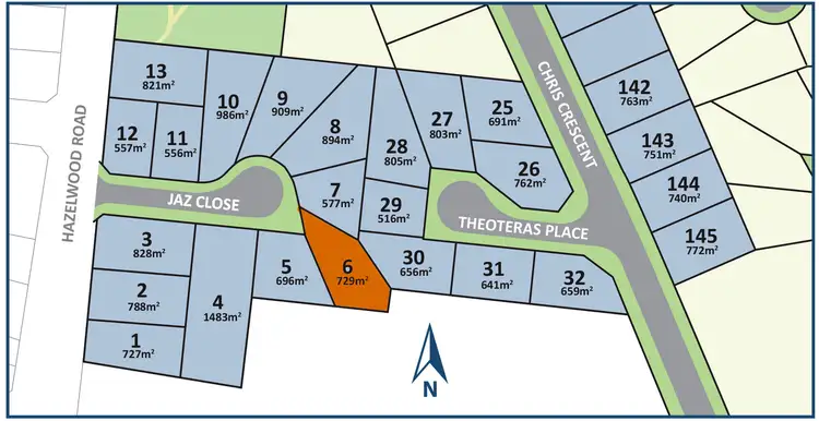 Main view of Homely land listing, Lot 6 Astoria Park, Traralgon VIC 3844