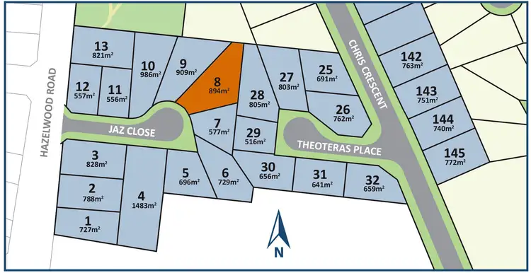 Main view of Homely land listing, Lot 8 Astoria Park, Traralgon VIC 3844