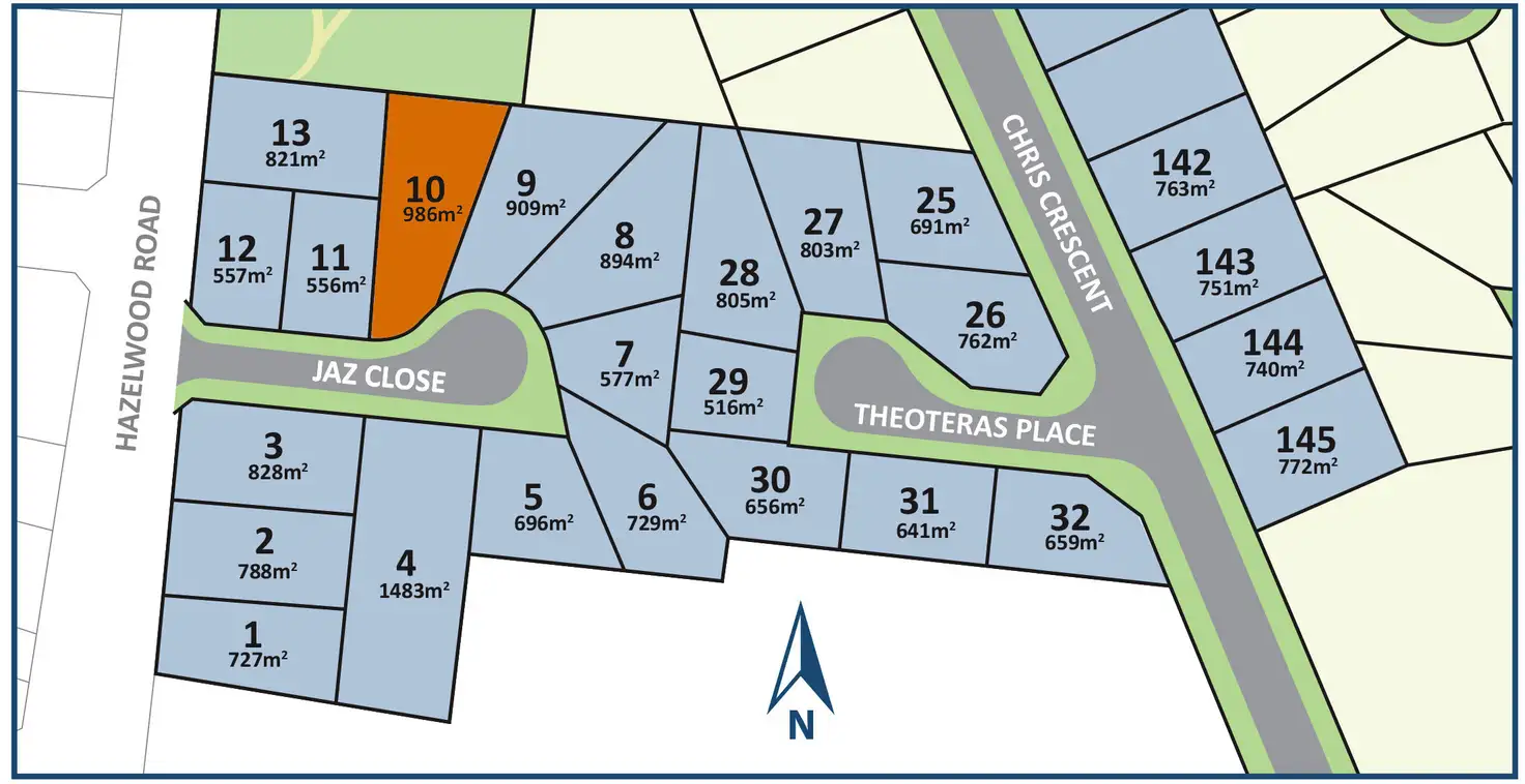 Main view of Homely land listing, Lot 10 Astoria Park, Traralgon VIC 3844