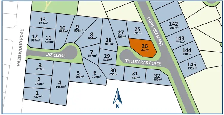 Main view of Homely land listing, Lot 26 Astoria Park, Traralgon VIC 3844