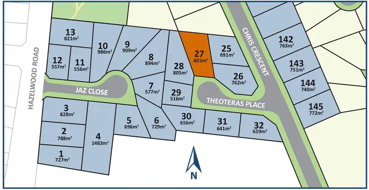Main view of Homely land listing, Lot 27 Astoria Park, Traralgon VIC 3844