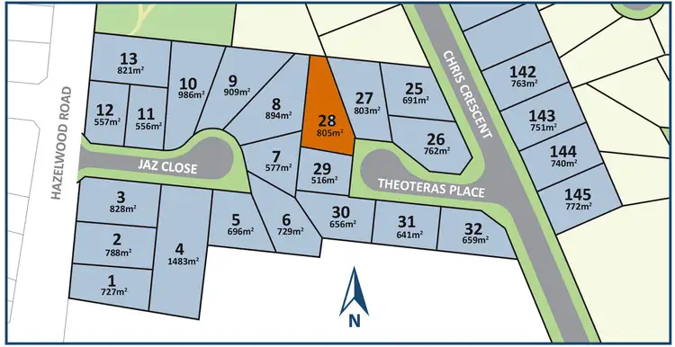 Main view of Homely land listing, Lot 28 Astoria Park, Traralgon VIC 3844