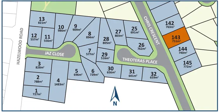 Main view of Homely land listing, Lot 143 Astoria Park, Traralgon VIC 3844