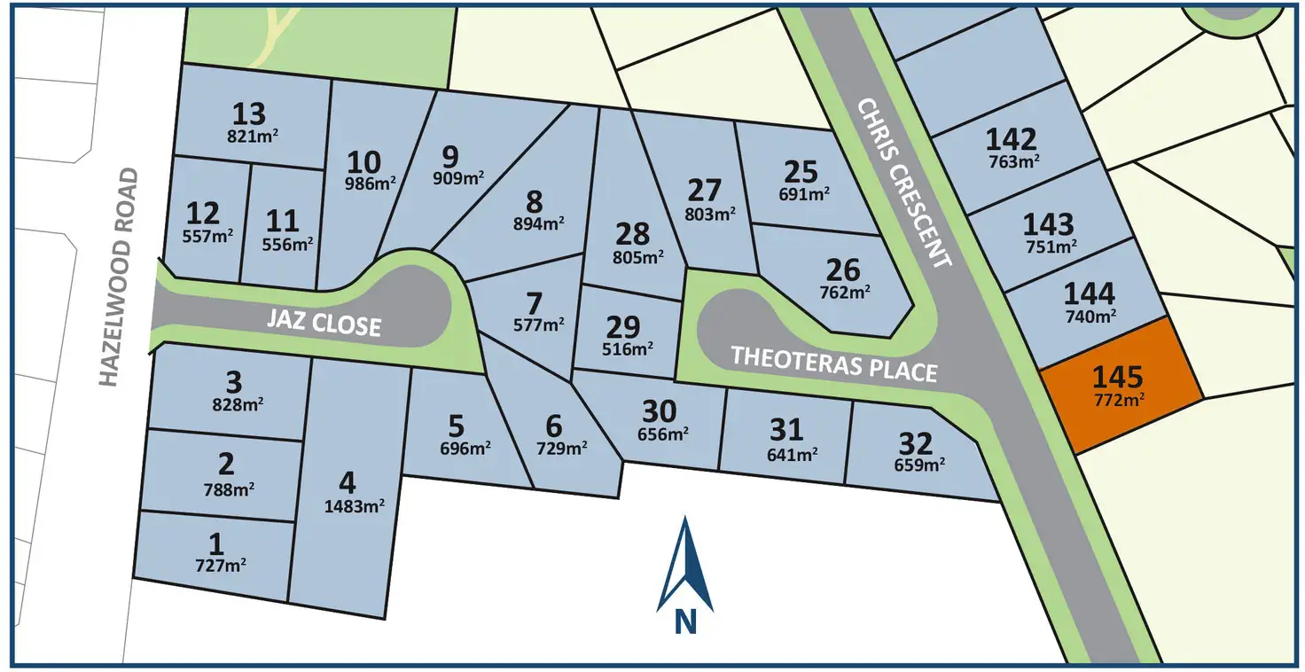 Main view of Homely land listing, Lot 145 Astoria Park, Traralgon VIC 3844