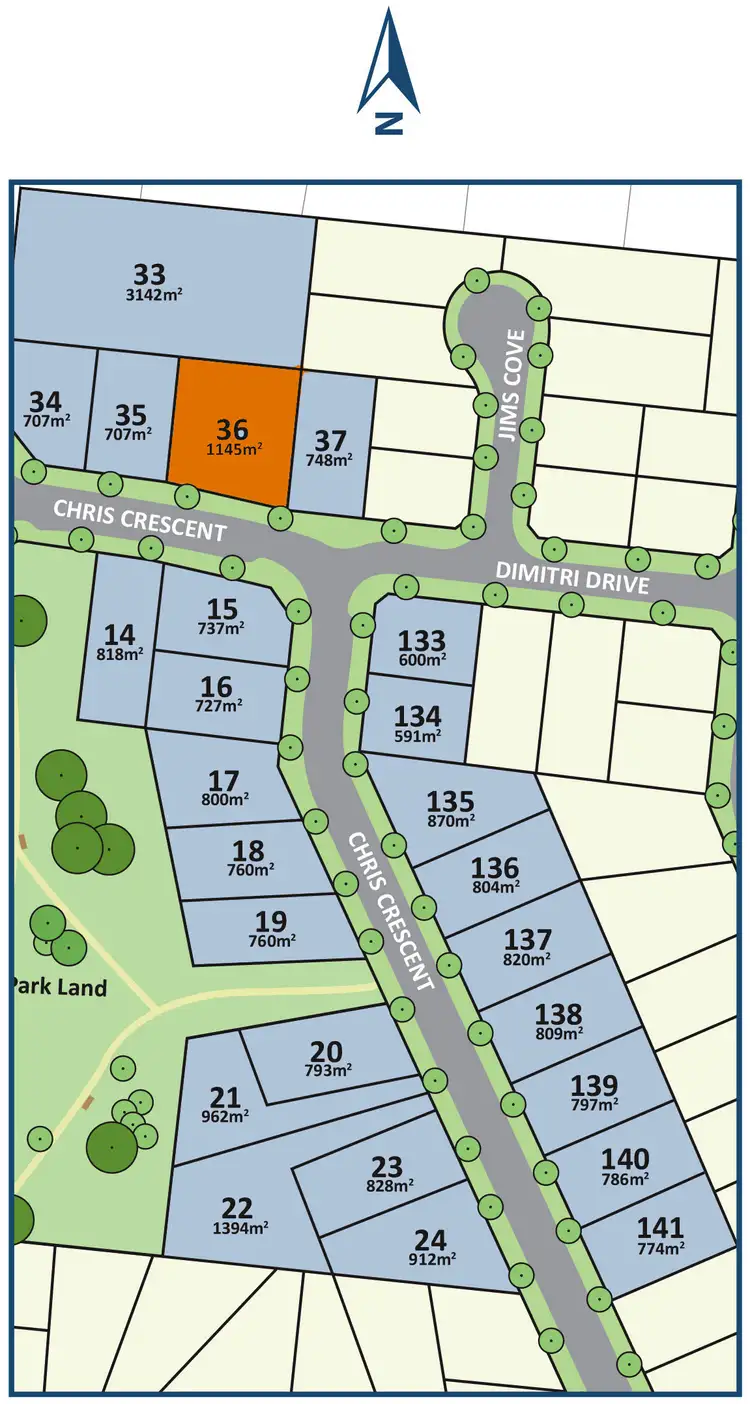 Main view of Homely land listing, Lot 36 Astoria Park, Traralgon VIC 3844
