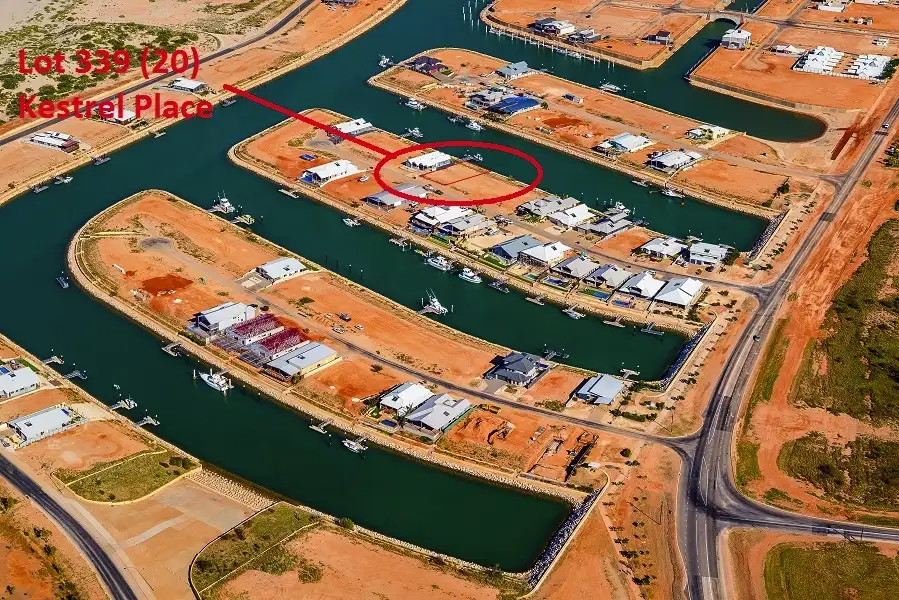 Main view of Homely land listing, 20 Kestrel Place, Exmouth WA 6707