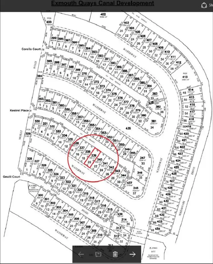 Second view of Homely land listing, 20 Kestrel Place, Exmouth WA 6707