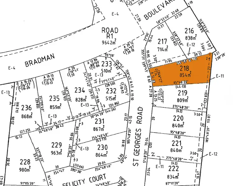 Main view of Homely land listing, Lot 218 St Georges, Traralgon VIC 3844