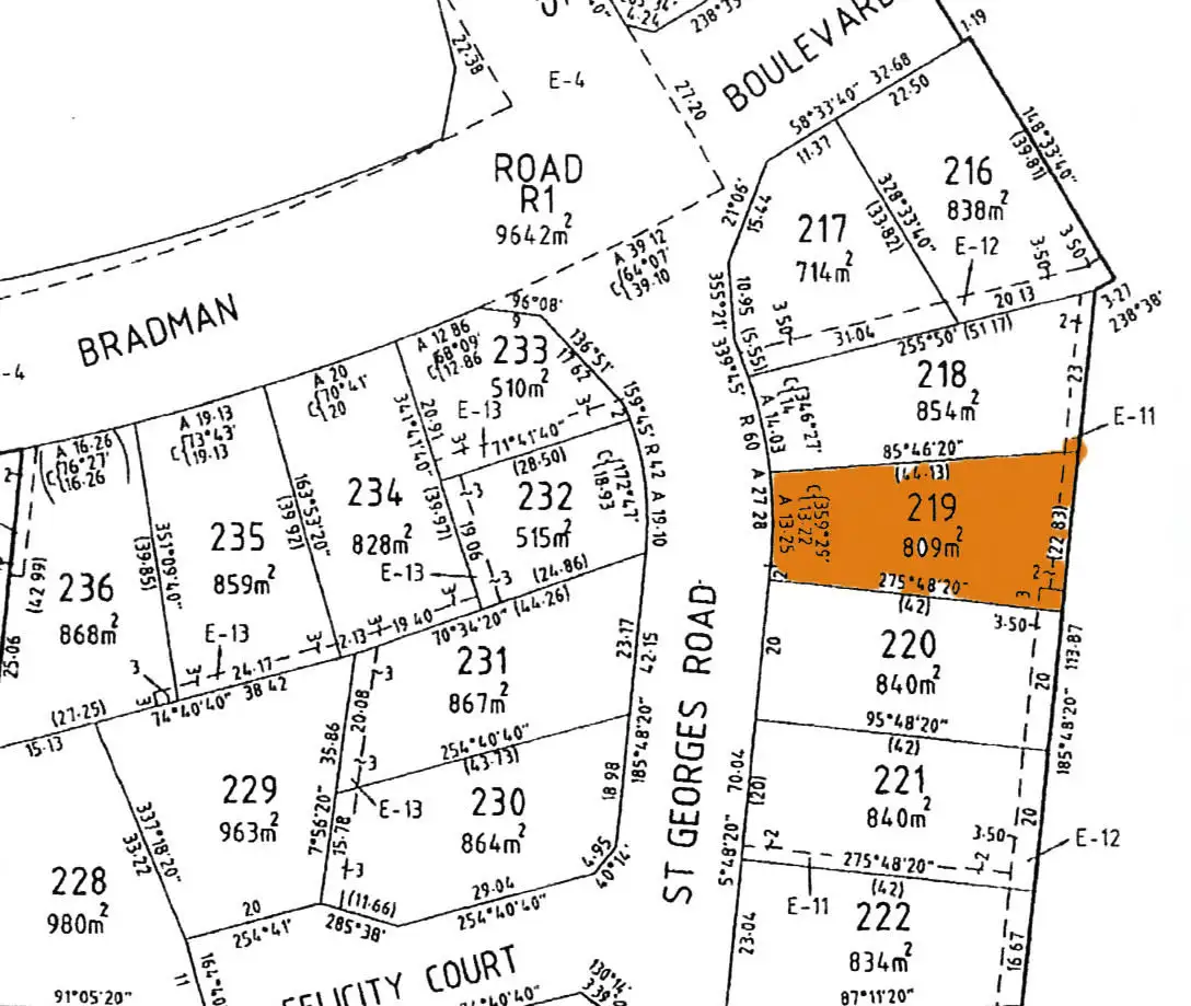 Main view of Homely land listing, Lot 219 St Georges Road, Traralgon VIC 3844